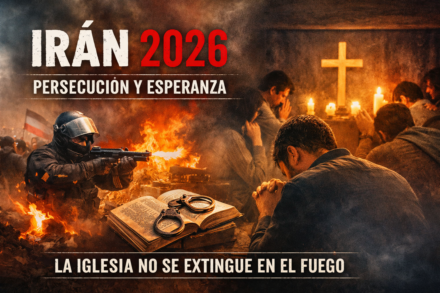 IRÁN 2026: PERSECUCIÓN, MUERTE Y UNA IGLESIA QUE PERSEVERA EN MEDIO DEL FUEGO